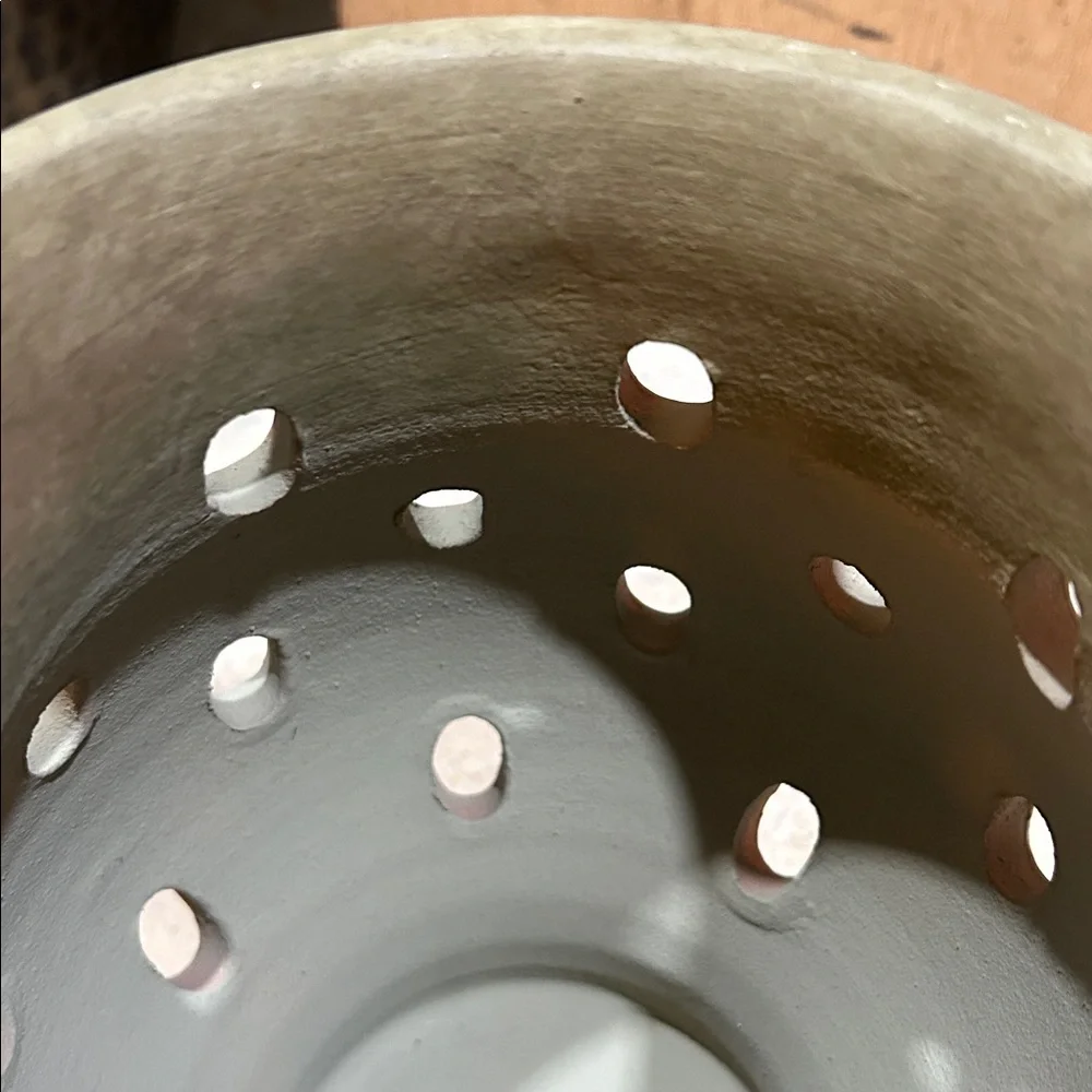 CRATE & BARREL Portola Hurricane Candle Holder